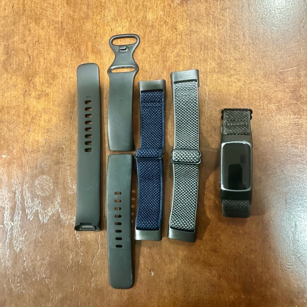 Fitbit Charge 5 with 3 new bands options